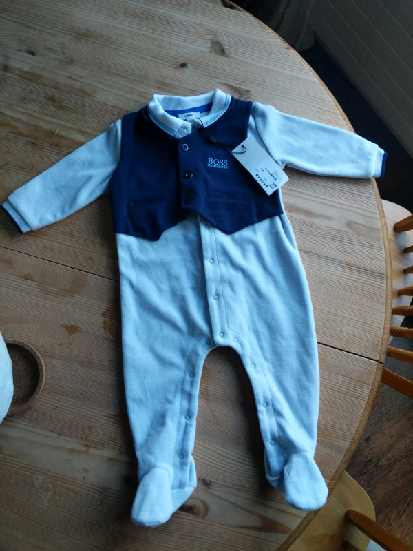 hugo boss sleepsuit